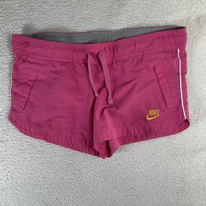 Vintage Nike Womens Shorts Medium 8-10 Running Pink Gym Workout *READ*